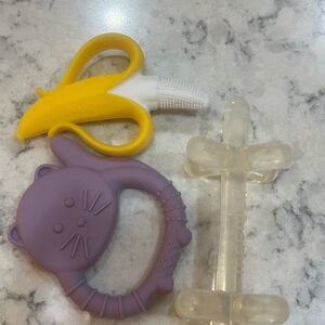 Silicone Baby Teethers. Like New